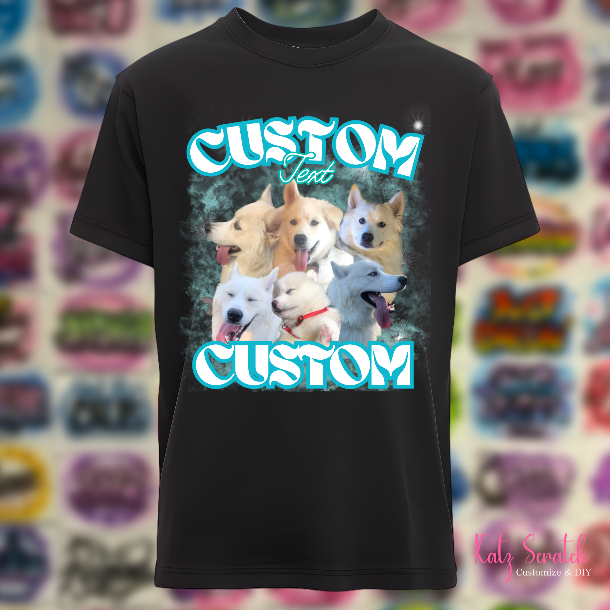 Custom Collage Tee's – Katz Scratch LLC
