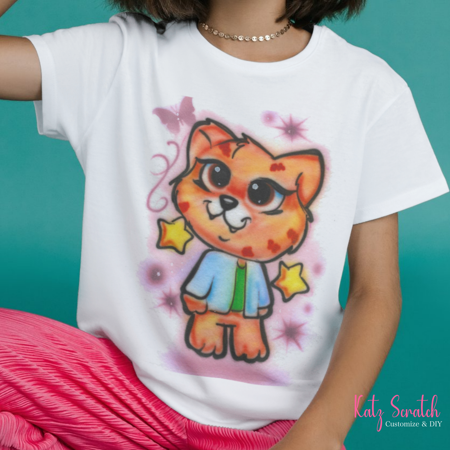 Custom Airbrush shirt- CHARACTER ONLY