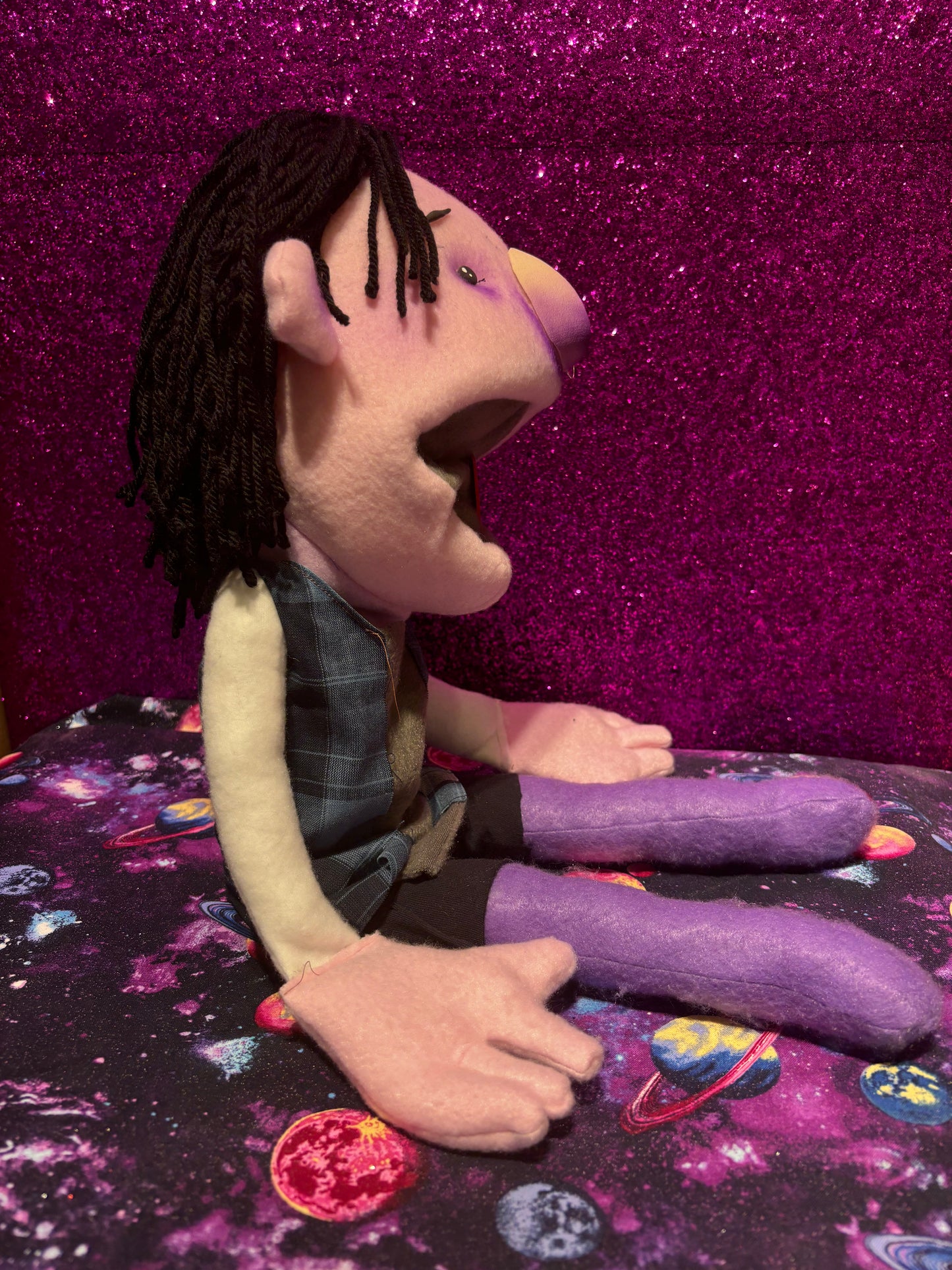 Rod Puppet-"Malachite" one of a kind professional handmade puppet