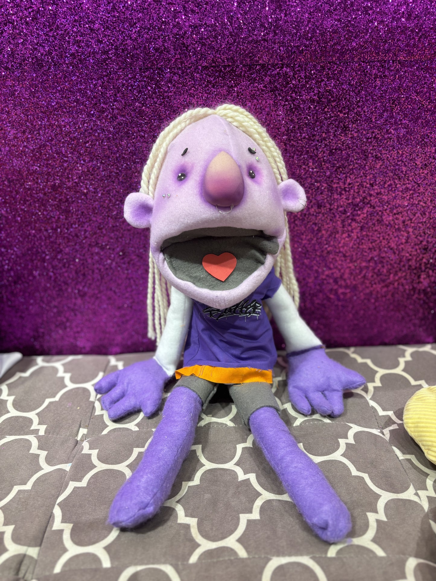 Rod Puppet-"Sawyer" one of a kind handmade puppet