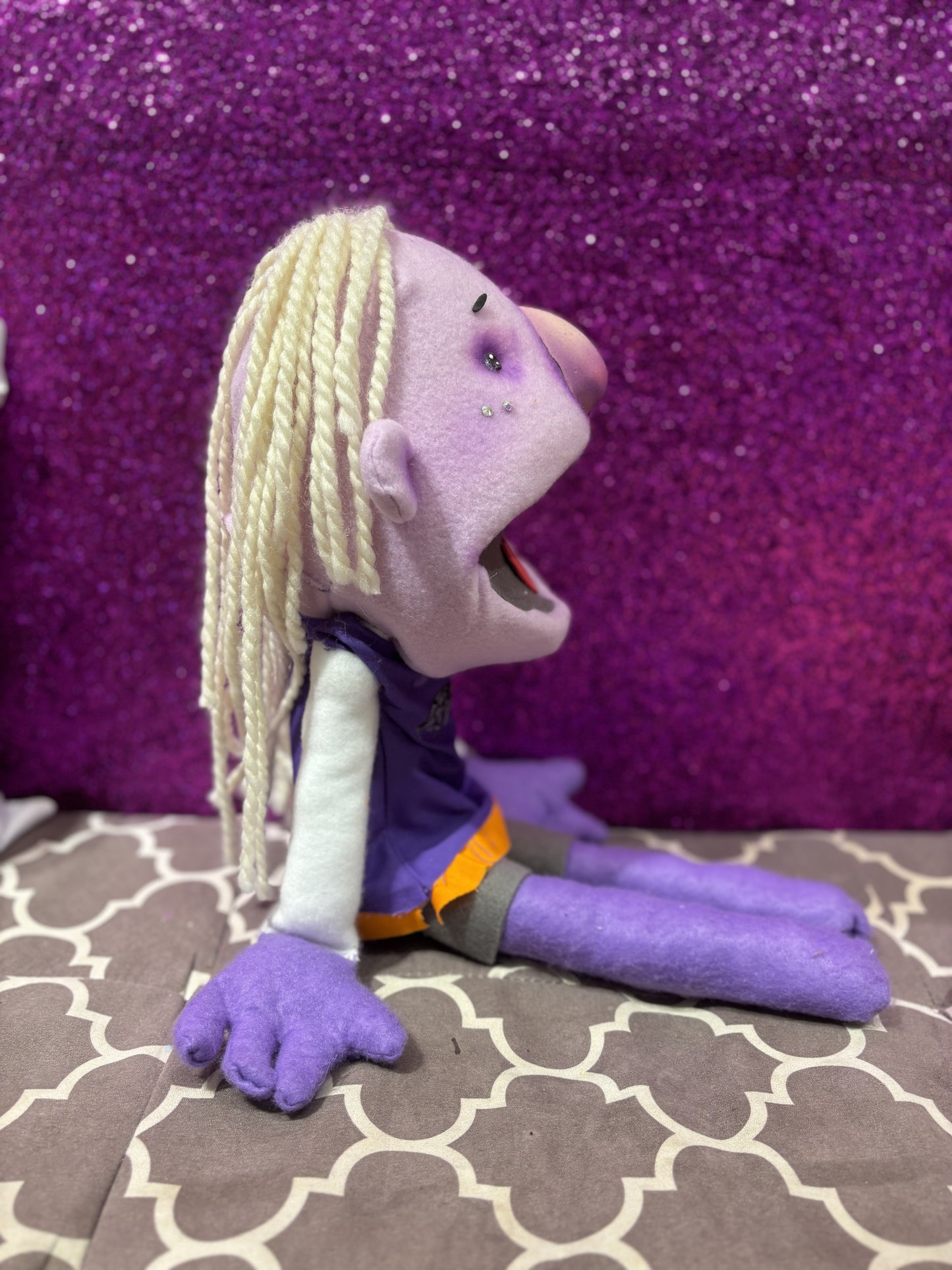 Rod Puppet-"Sawyer" one of a kind handmade puppet