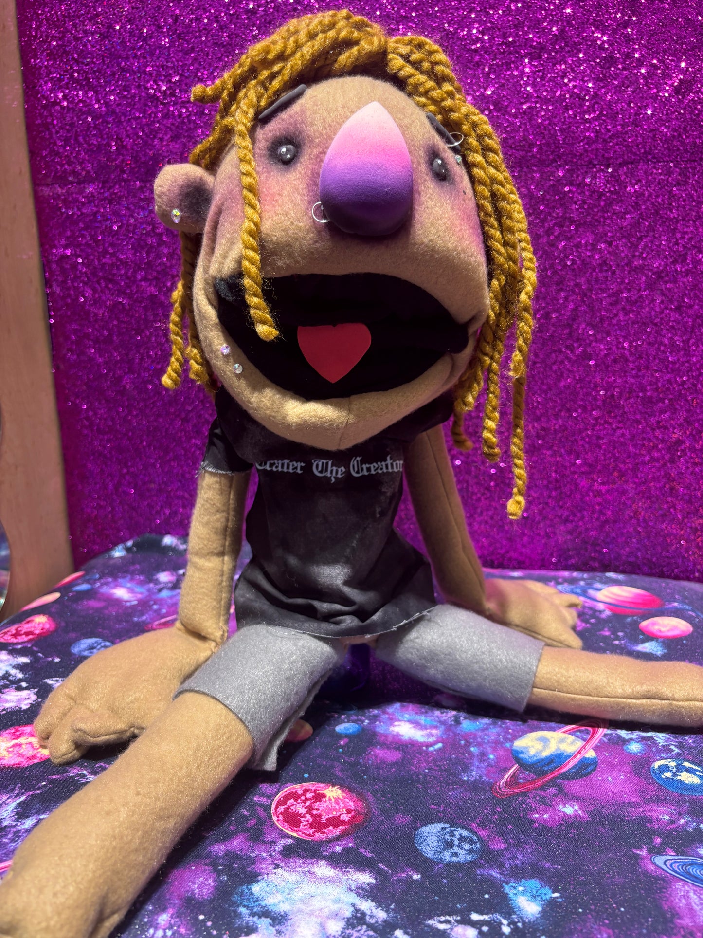 Rod Puppet-"Brad" one of a kind handmade puppet